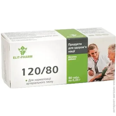   Elit-Pharm 12080 80 Tabs (000025271)