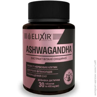   Elixir Ashwagandha 30 Tabs (000025460)
