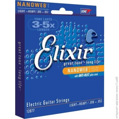   Elixir Electric NanoWeb Light-Heavy (EL NW LH)