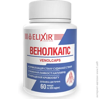   Elixir Venolcaps 60 Caps (000025456)