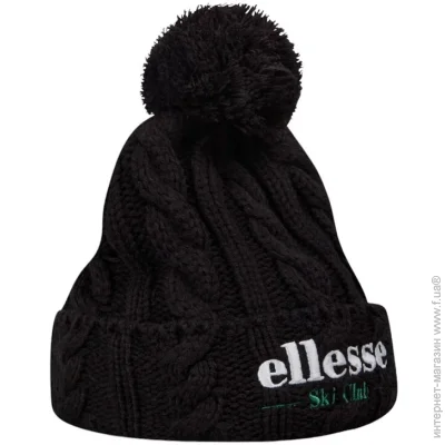  Ellesse W SKI CLUB SANGA POM POM BEANIE (SAXA3762-011-ONE SIZE)
