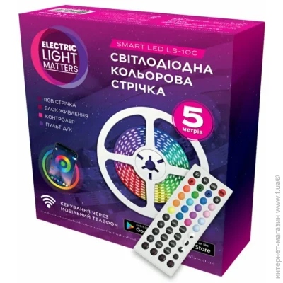 LED  Elm    SMD 5050 30LED 5  10  IP20 12   (RGB) 19-0015