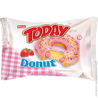  Elvan Today Donut Strawberry 52 