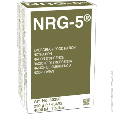 Emergency Food     NRG-5 250  (1017-30250)