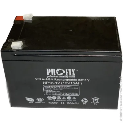    Emt Electronics NP15-12 ProFix  12V/15Ah VRLA-AGM