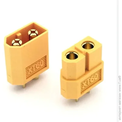 Emt Electronics '    XT60 (+) 60  1-0806XT2