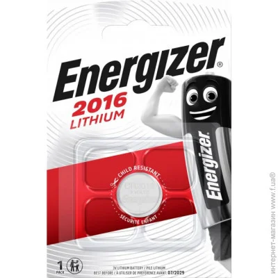  ENERGIZER CR2016 Lithium 1 (7638900083002)