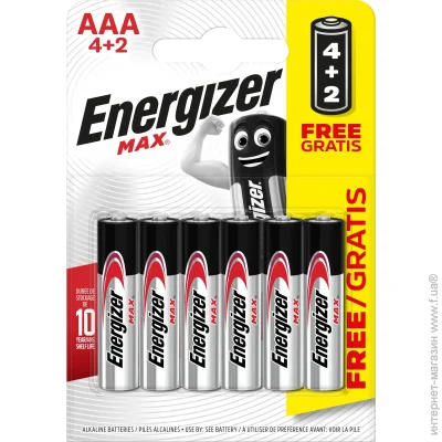 Energizer  MAX AAA () 4 . (E301534003)