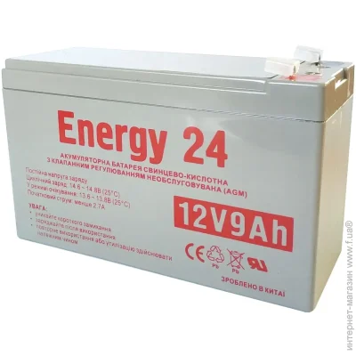    Energy 24 SLA-MS12V9Ah AGM