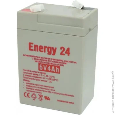    Energy 24 SLA-MS6V4Ah AGM