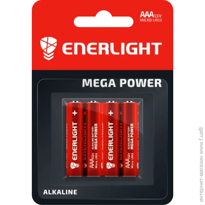  Enerlight Alkaline Mega Power LR3  4./. (90030104)
