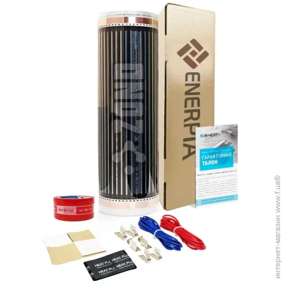 Нагрівальна плівка Enerpia Тепла підлога плівкова 12 м / комплект нагрівальної плівки / 2640 Вт (HF01122640) Нагрівальна плівка Enerpia Тепла підлога плівкова 12 м / комплект нагрівальної плівки / 2640 Вт (HF01122640)