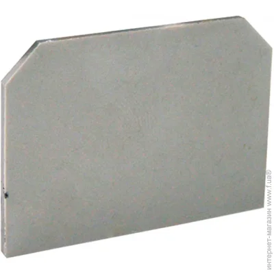 E.Next Роздільник клемних колодок e.tc.sep.pro.16 на DIN-рейку сірий E.Next Роздільник клемних колодок e.tc.sep.pro.16 на DIN-рейку сірий