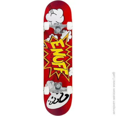  Enuff  Pow Red (1012-ENU2200-RD)