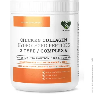   En`Vie Lab Chicken Collagen Complex 6 (2 TYPE) 318 g /30 servings/ Pure (000022314)