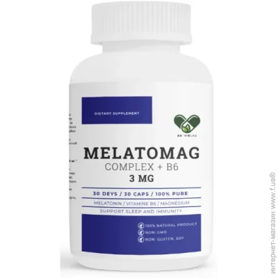   En`Vie Lab Melatomag 3 mg 30 Caps (000022341)