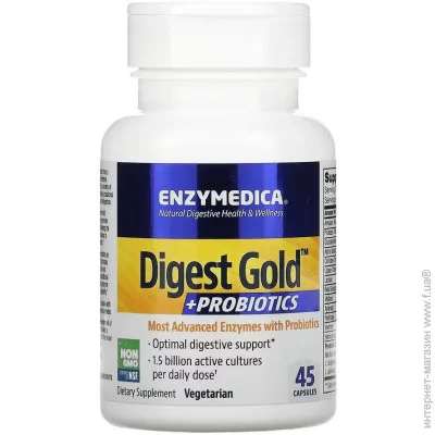     Enzymedica Digest Gold +  Probiotics, 45 