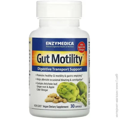     Enzymedica Gut Motility, 30 