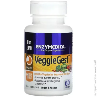     Enzymedica Veggie Gest, 60 