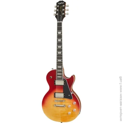  Epiphone Les Paul Modern Figured Magma Orange Fade