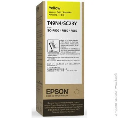  Epson    Epson SC-F500 yellow (C13T49N400) Yellow 140 