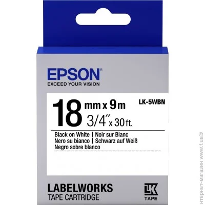    Epson LK-5WBN (C53S655006)