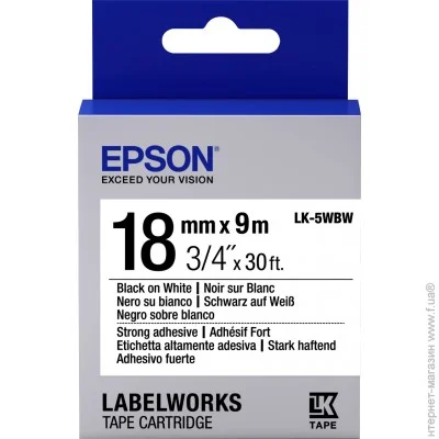    Epson LK-5WBW (C53S655012)
