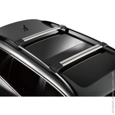 Erkul Багажник на дах Hyundai H-1 1997-2007 сірий на рейлінги WingV1-110-1328 Erkul Багажник на дах Hyundai H-1 1997-2007 сірий на рейлінги WingV1-110-1328