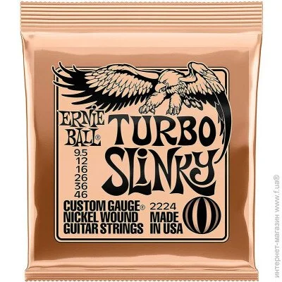      Ernie Ball 2224 Turbo Slinky Nickel Wound 9,5/46