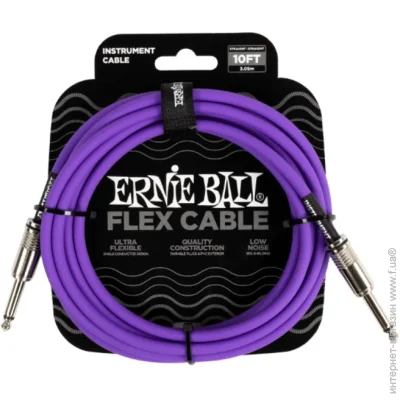   Ernie Ball 6415 Flex Cable Purple 3 (10ft)