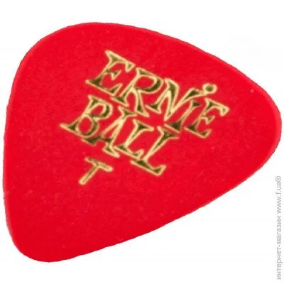  Ernie Ball 9108RD Red Assorted Guitar Pick 0.46 mm (1 .)
