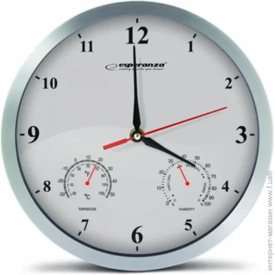    Esperanza EHC008W CLOCK WASHINGTON WHITE     ()   