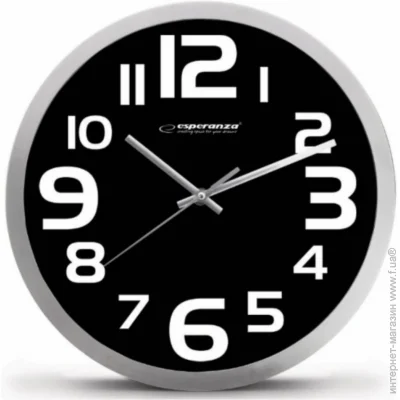   Esperanza EHC013K CLOCK ZURICHBLACK    