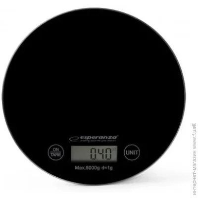 Весы кухонные электронные Esperanza EKS003K Mango black Весы кухонные электронные Esperanza EKS003K Mango black