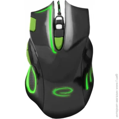 Миша Esperanza MX401 Hawk Black/Green (EGM401KG) Миша Esperanza MX401 Hawk Black/Green (EGM401KG)