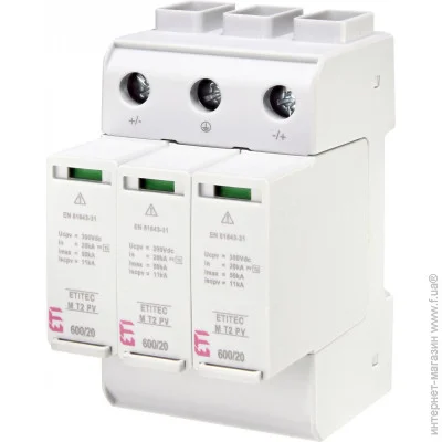   ETI ETITEC M T2 PV 600/20 Y ( PV ) (2440735)