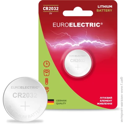 Euroelectric  CR2032 1 . (BL-CR2032-EE(1))