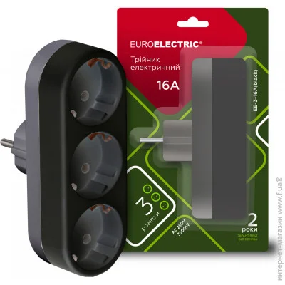 Euroelectric     X3 16  (EE-3-16A(black))