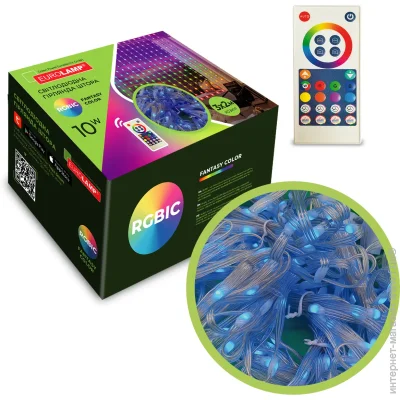 Eurolamp   10   LED-GL-3x3/RGB(C)