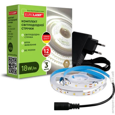 LED  Eurolamp   18  IP20  LED/SET-3M/3000K
