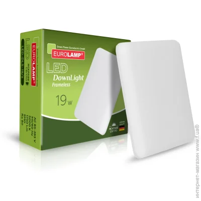 Eurolamp   Frameless Downlight 19   LED-DLS-19/5