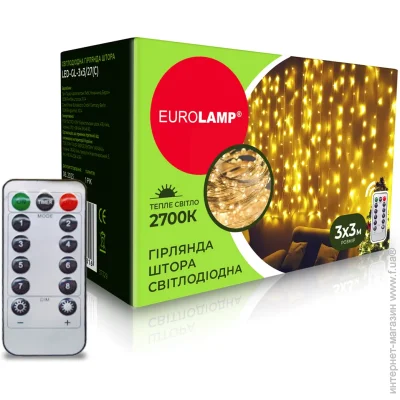ó Eurolamp - GL-3x3/27(C)  (LED) 300  3 