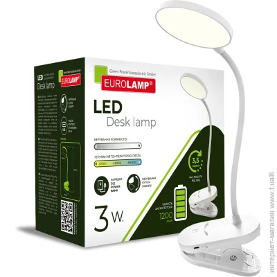   Eurolamp LED-TLB-3W(P)USB(white) 