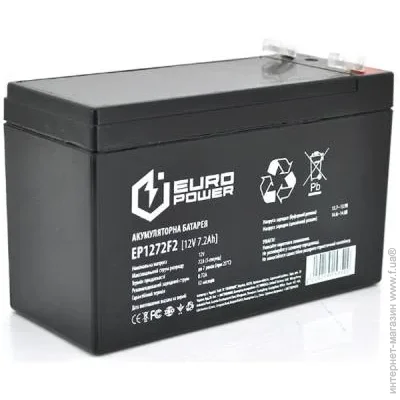    Europower EP12-7.2F2 12V/7.2Ah AGM