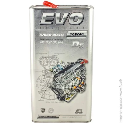   EVO D5 10W-40 Turbo Diesel 5