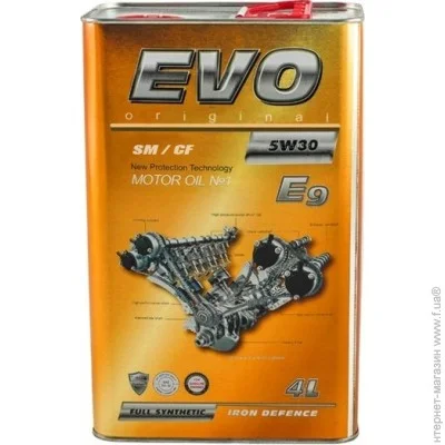   EVO E9 5W-30 SN/CF 4