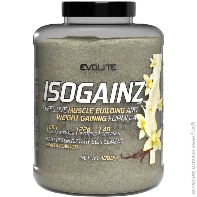  Evolite Nutrition Iso Gainz (4 kg, vanilla) (22172-09)