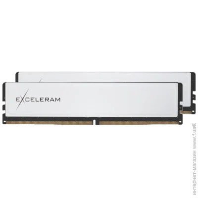  Exceleram 32GB DDR5 5200Mhz (2x16GB) White (EBW50320524040CD)