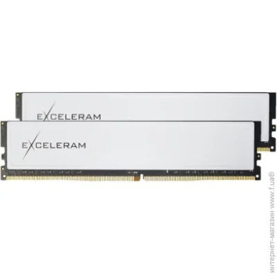  ' Exceleram  '  ' DDR4 32GB (2x16GB) 2666 MHz White Sark eXceleram (EBW4322619XD)