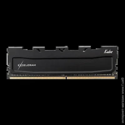   DDR5 16GB 6400 MHz Black Kudos eXceleram (EK50160643238C)